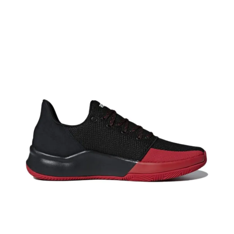 Adidas Neo Spd Takeover Abrasion Resistant Low Top Vintage Basketball Shoes Men's Black Red-1