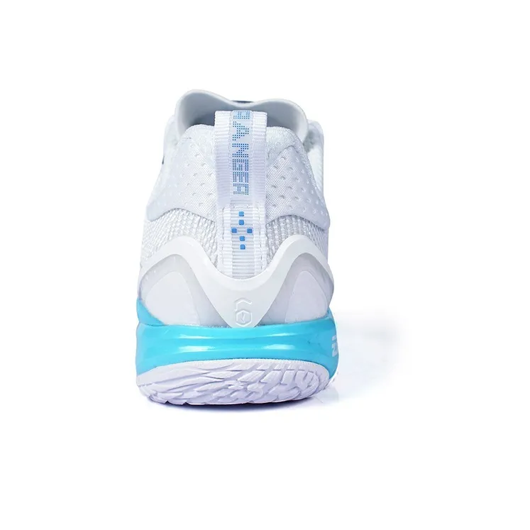 LiNing Chameleon 6.0 Cushioning Anti Slip And Wear Resistant Breathable Rebound Low Top Badminton Shoes Unisex White-4