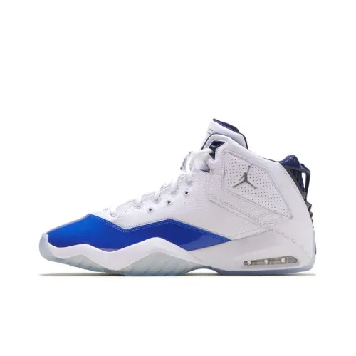 Jordan B'Loyal Vintage Basketball Shoes Men High-Top Blue/White