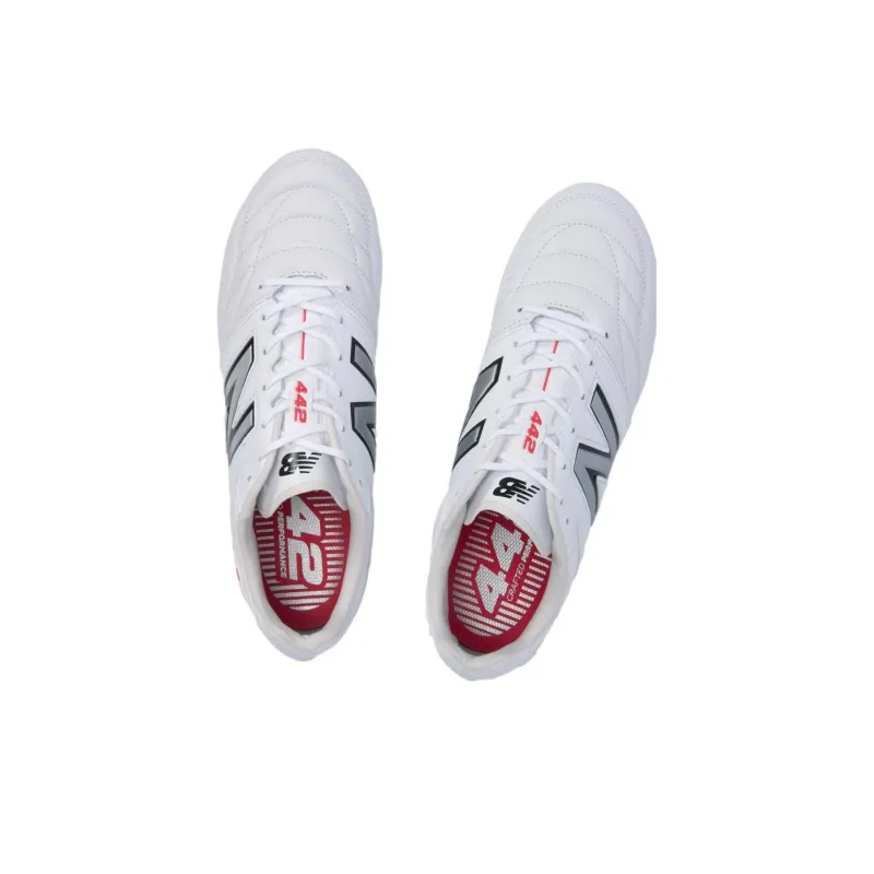 New Balance 442 V2 Pro HG 'White Red'-3