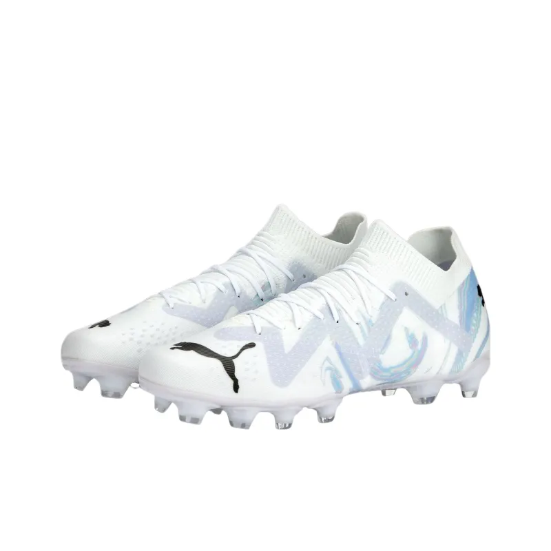 PUMA Future Match Brillance FG/AG 'White Light Blue' Women's-2