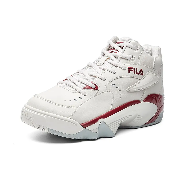 FILA Jamball Mid Retro Buff/Red-1