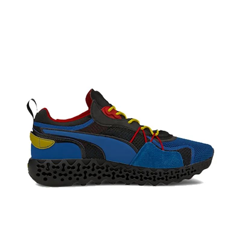 PUMA Calibrate Restored Lapis Blue Fizzy Yellow-1