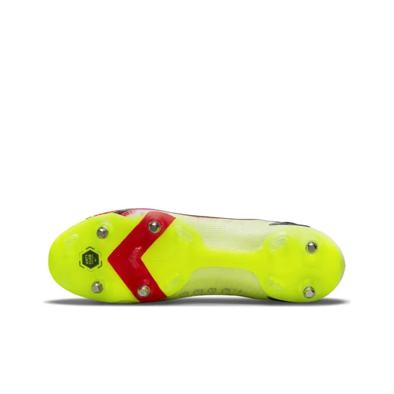 Nike Mercurial Superfly 8 Elite Sg pro Ac Soccer Shoes 'Yellow Orange'-4