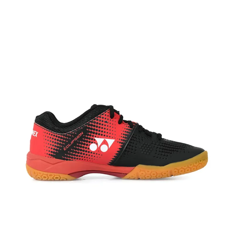 YONEX Power Cushion Low Top Badminton Shoes Unisex Black Red-1