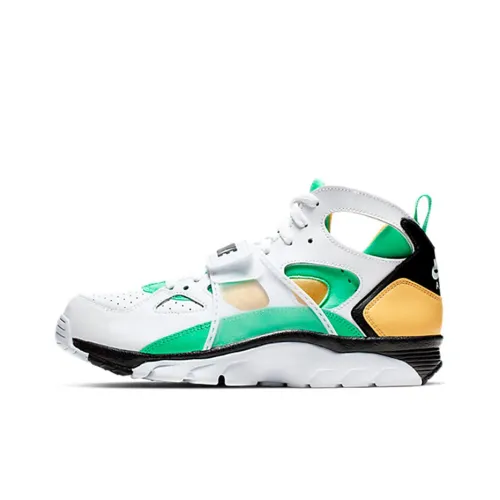 Nike Air Trainer Huarache White Topaz Gold Electro Green