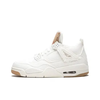 JORDAN 4 Retro Levi's White Levi's Tag