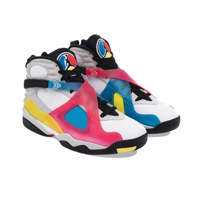JORDAN 8 Sp Retro Se White Multicolor-1