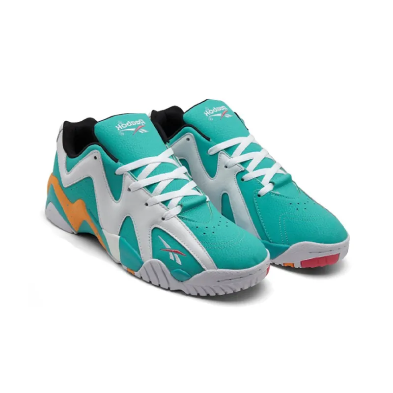 Reebok Kamikaze Ii Low Spearmint Maximum Orange-2