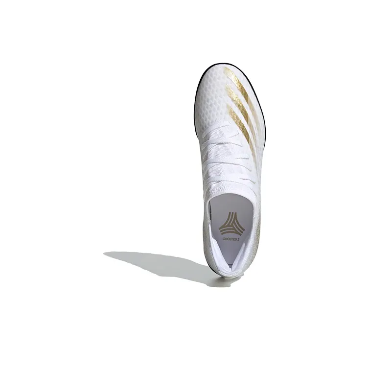 adidas X Ghosted.3 TF 'White Metallic Gold Melange'-4