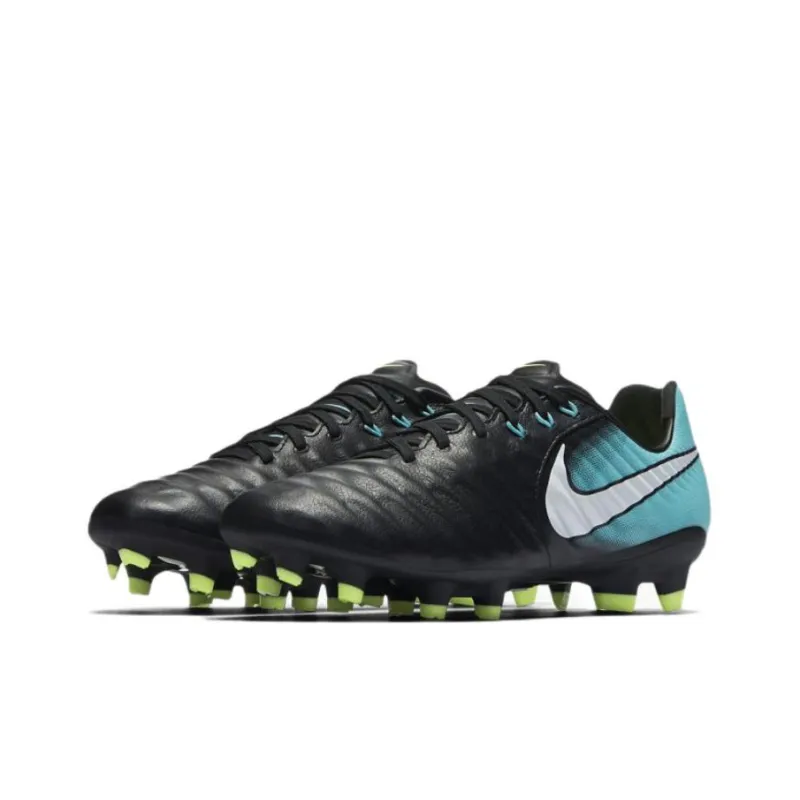 Nike Tiempo Legacy Iii Fg 'Black White Light Aqua'-2