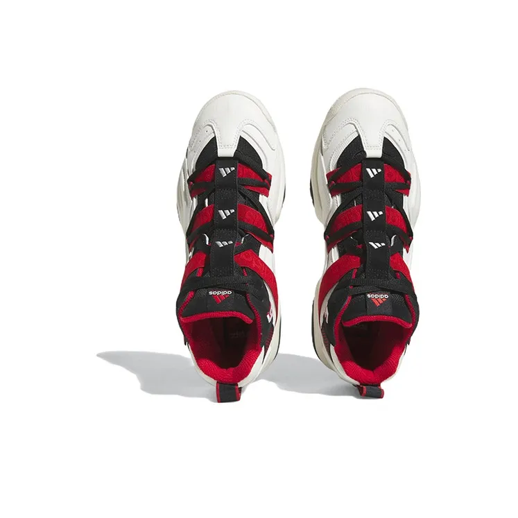 Adidas Top Ten 2000 'Off White Team Collegiate Red'-4