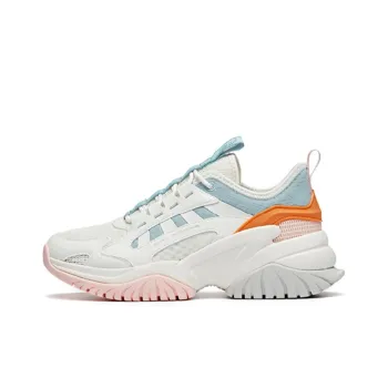 HUAMULAN x Anta Cushioning Anti Slip And Wear Resistant Low Top Training Shoes Women's White Pink