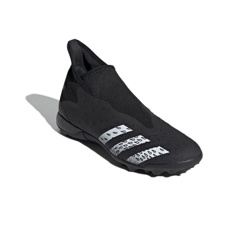 Adidas Predator Freak Laceless Tf Demonscale Black White-2