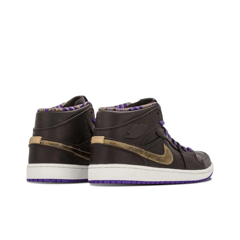 Jordan 1 Retro Mid Nouveau Black History Month 2014-2