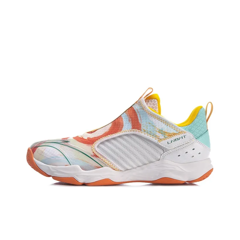 LINING Chameleon 5 LITE Training Shoes Unisex Low Top White/Blue/Orange-0