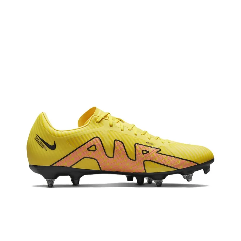 Nike Mercurial Vapor 15 Soccer Shoes Unisex Low Top Yellow/Pink-1
