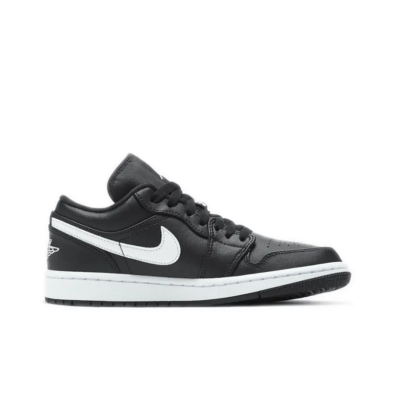 Jordan 1 Low Black White Women's-1