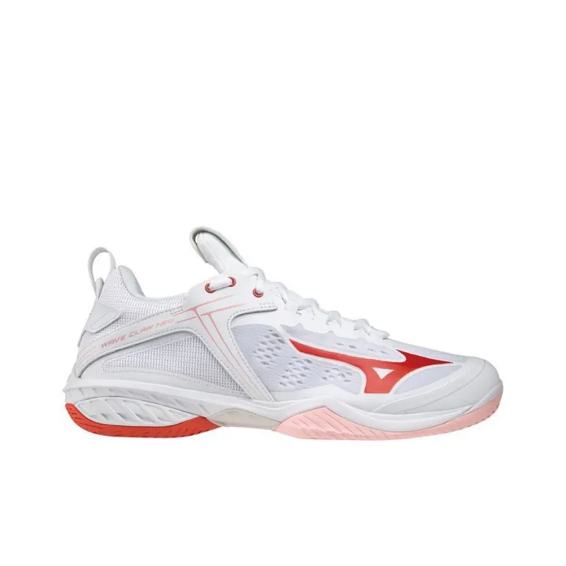 Mizuno Wave Claw Neo 'White Red'-1