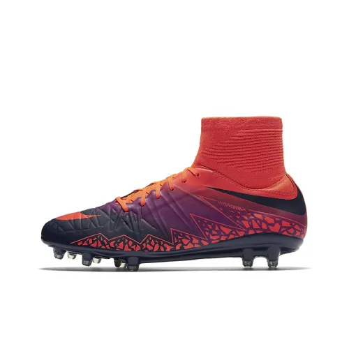 Nike Hypervenom Phelon 2 Soccer Shoes Men Mid-Top Orange/Purple/Black