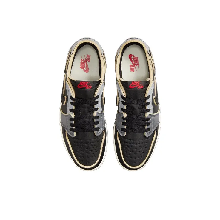 JORDAN 1 Low Og Ex Black Smoke Grey-3