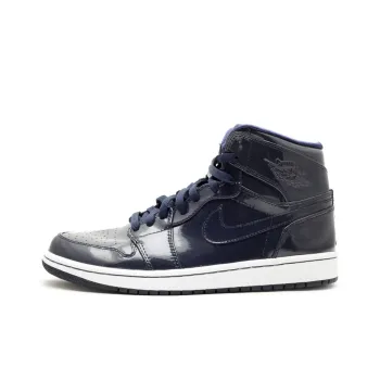 JORDAN 1 Retro High Patent Dark Obsidian