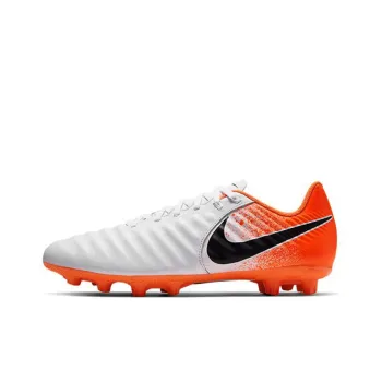 Nike Tiempo Legend 7 Soccer Shoes Men Low-Top White/Orange/Black