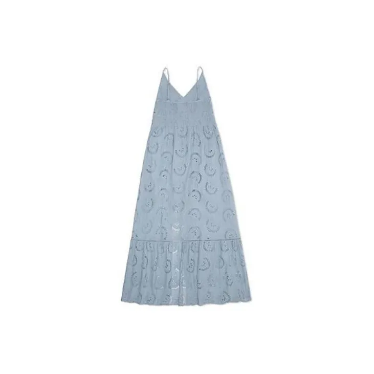 GUESS Slip Dresses Women's Light Blue-1