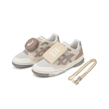 Asics Gel Spotlyte Vintage Basketball Shoes Unisex Low Top Gray/Beige