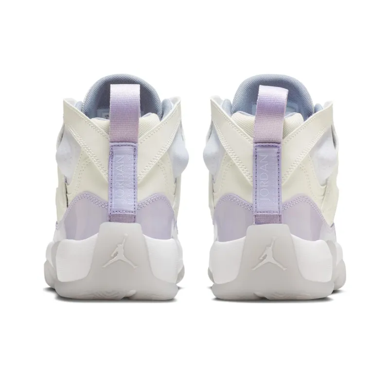 Jordan Jumpman Two Trey White Lavender Purple Women's-4