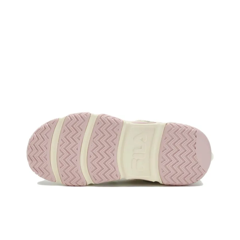FILA Barricade Basketball Shoes 'White Green Pink' Women's-4