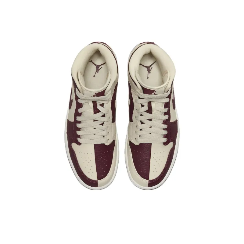 Air Jordan 1 Mid Se 'Split Beach Cherrywood' Women's-3