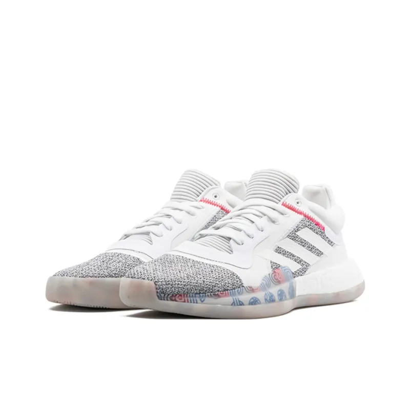 Adidas Marquee Boost Low Footwear White-2
