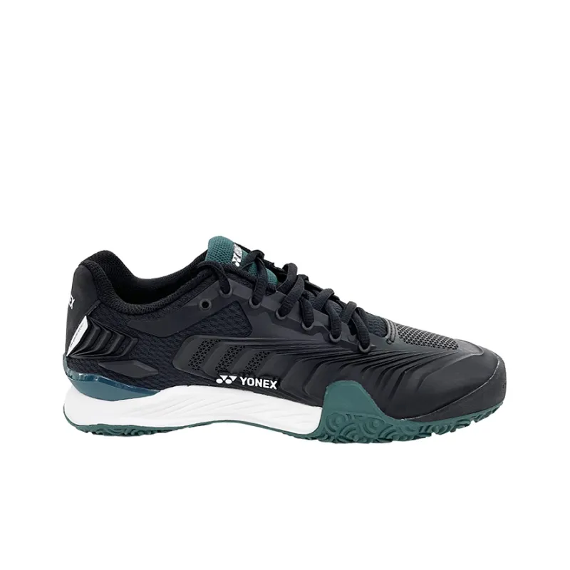 YONEX Power Cushion Badminton Shoes Unisex Low Top Black Green-1