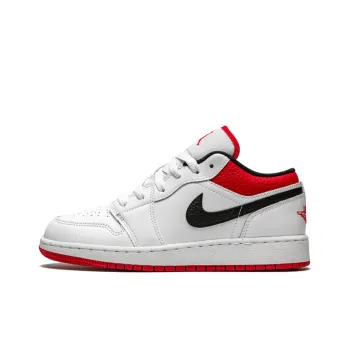 JORDAN 1 Low White University Red Black