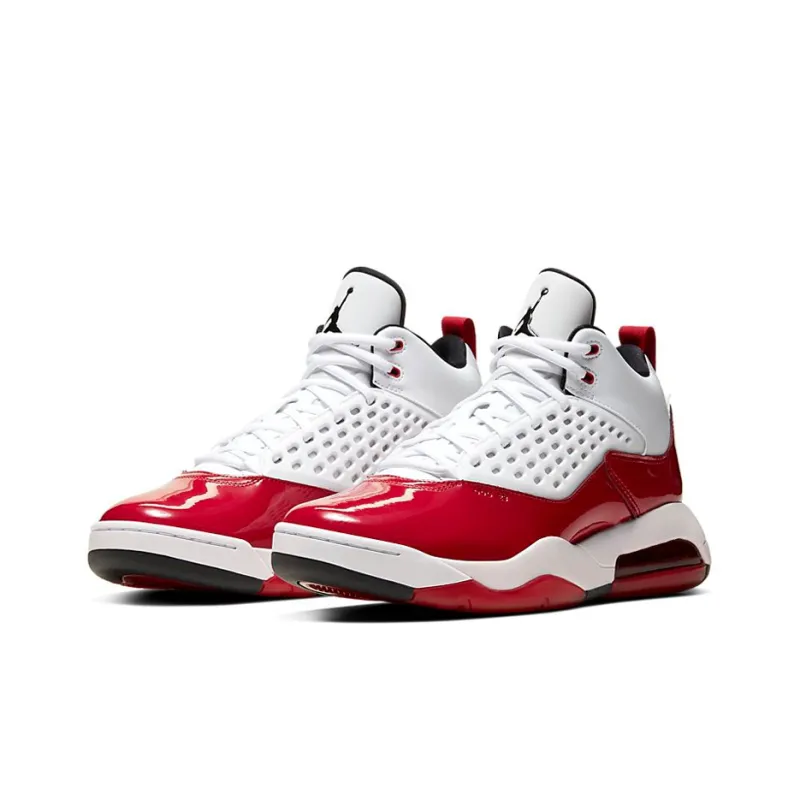 Jordan Maxin 200 White Gym Red-2