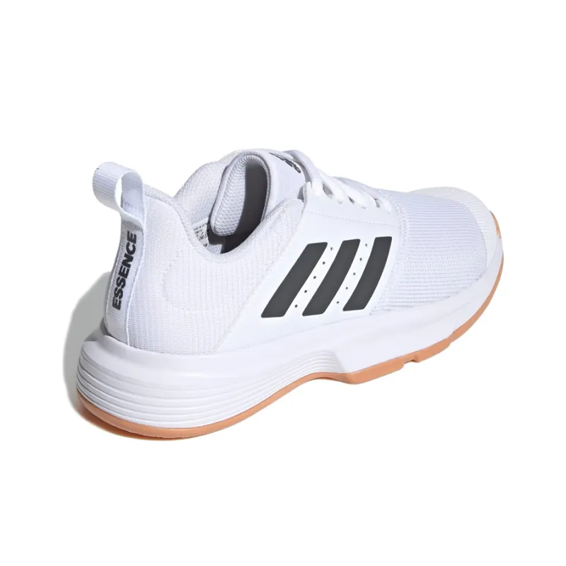 Adidas Essence Indoor Low Tops Badminton Shoe Unisex White-3