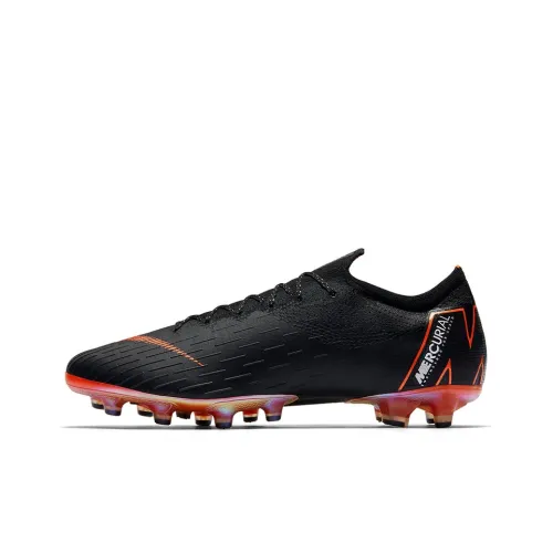 Nike Mercurial Vapor 12 Soccer Shoes Men Low-Top Black/Orange