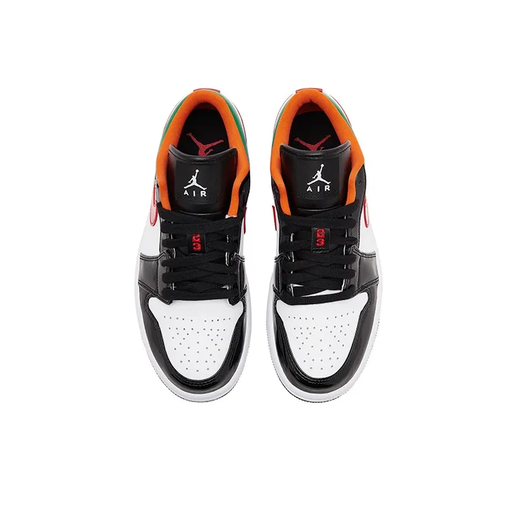 Jordan 1 Low Multi Color Black Toe Women's-3