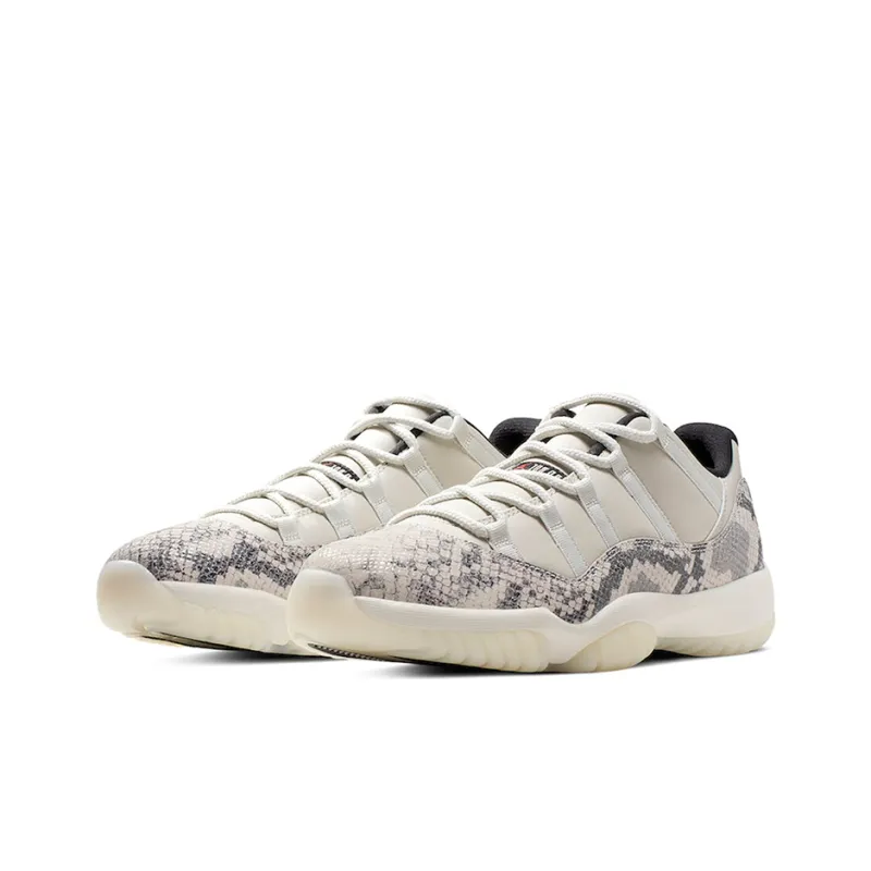 Air Jordan 11 Retro Low 'Light Bone Snakeskin'-2