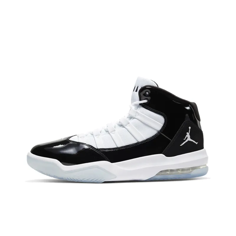 Jordan Max Aura Black White-0