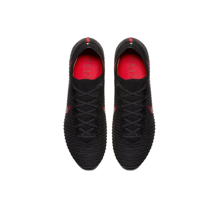 Nike Mercurial Vapor Flyknit Ultra Fg Black Red-3