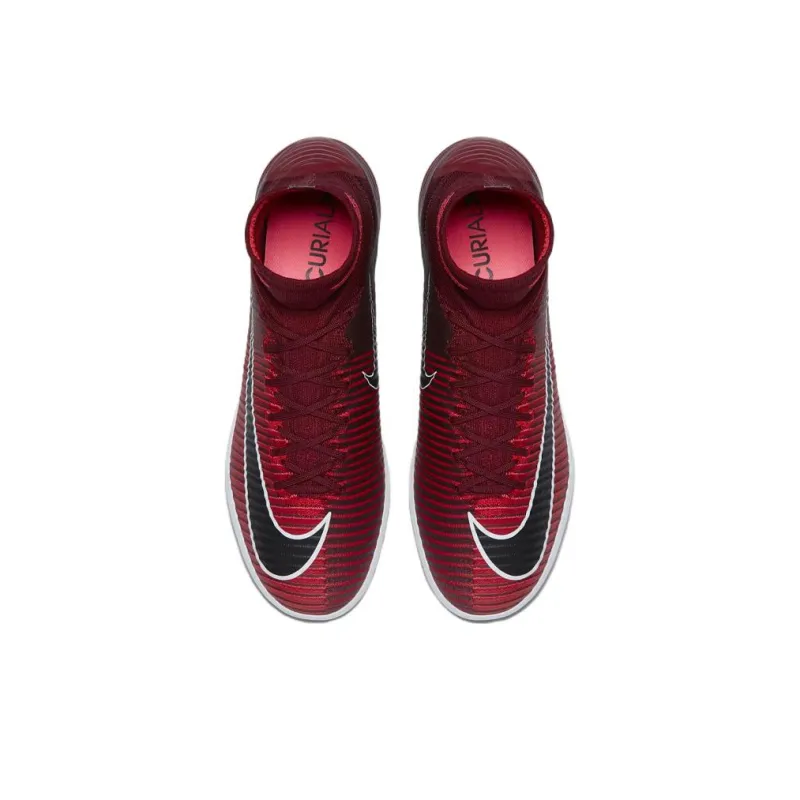 Nike Mercurialx Proximo 2 Soccer Shoes Men High-Top Black/Red-3