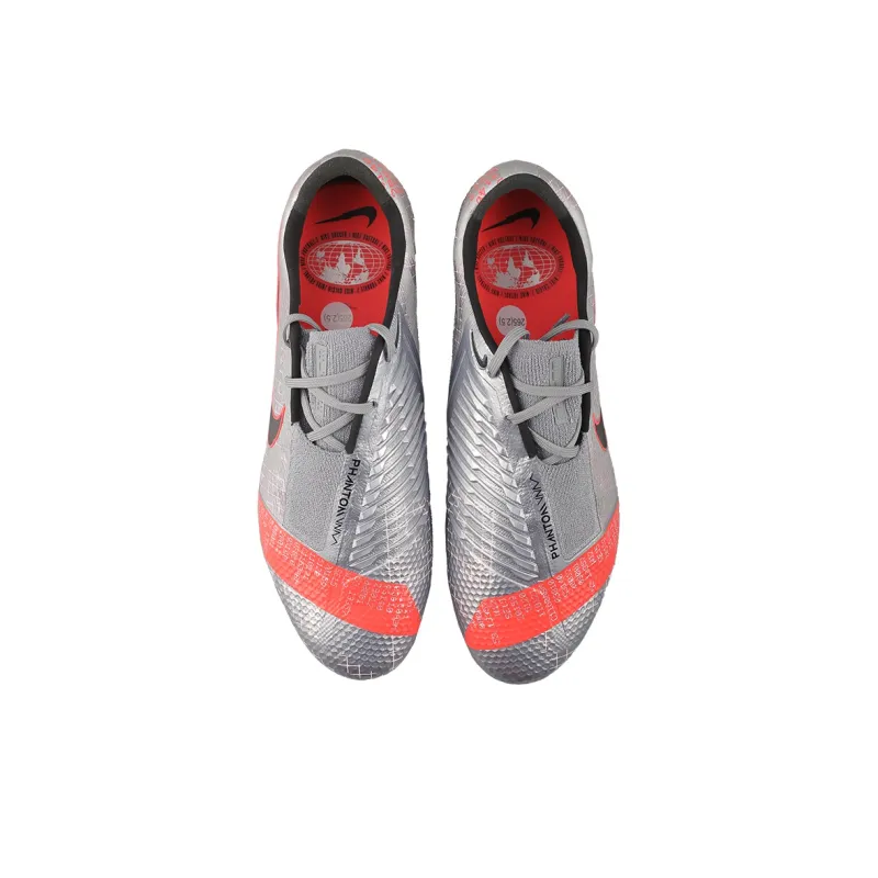 Nike Phantom Venom Elite Fg Metallic Grey Crimson-3