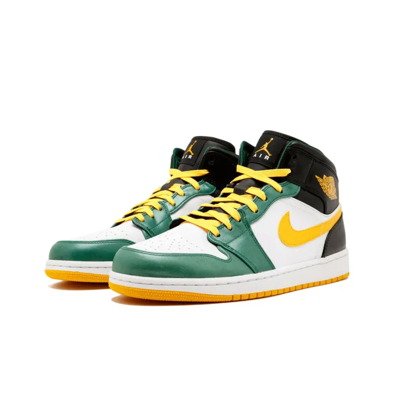 Jordan 1 Mid Retro Sonics-2