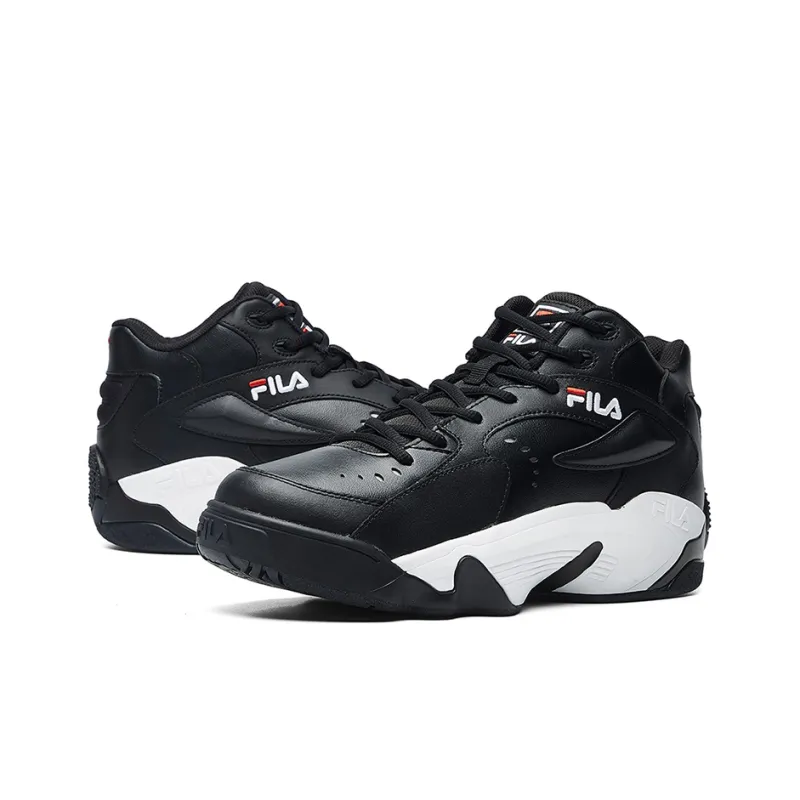 FILA Jamball Mid Retro BlackWhite 'Black White'-3