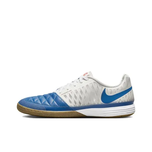 Nike Lunar Gato Soccer Shoes Men Low-Top Blue/White