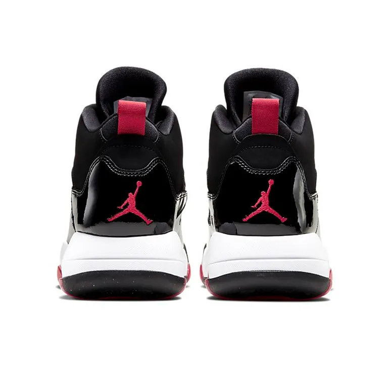 Jordan Maxin 200 Black Gym Red-4