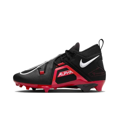 Nike Alpha Menace Soccer Shoes Men Mid-Top Black/Red