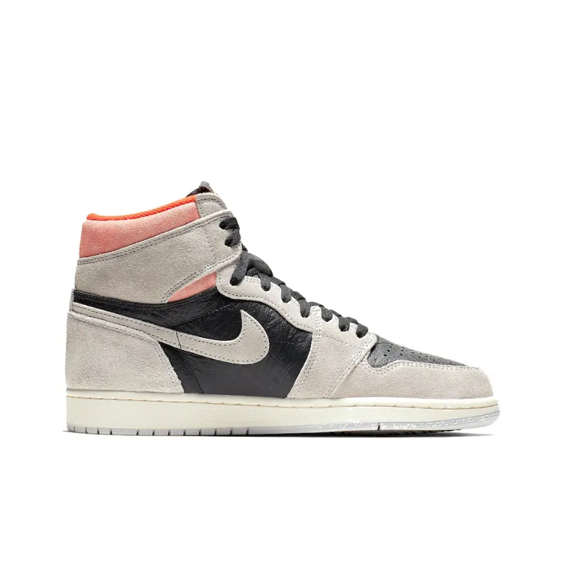 Jordan 1 Retro High 'Neutral Grey Hyper Crimson'-1